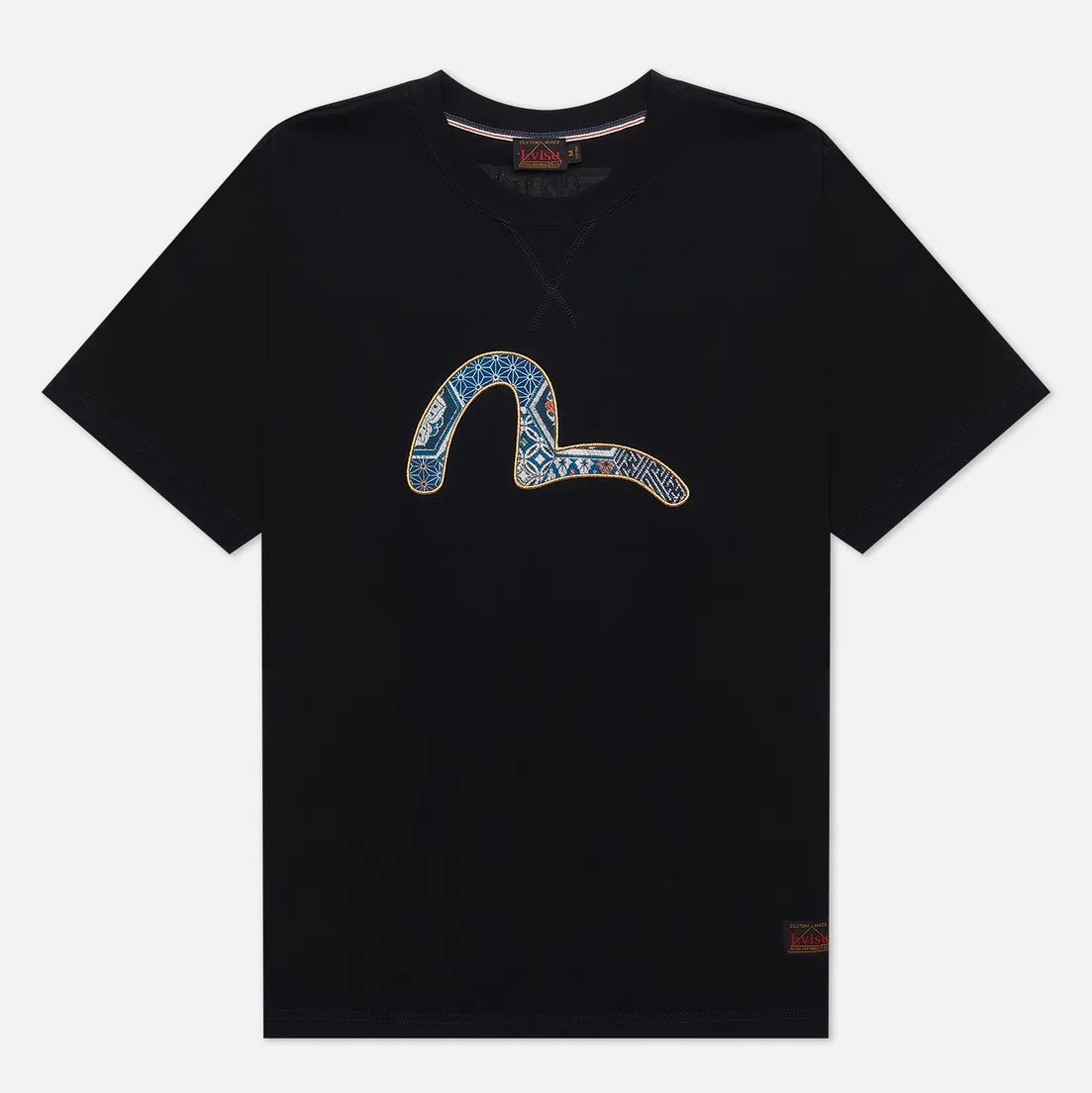 Evisu Мужская футболка Seagull Applique