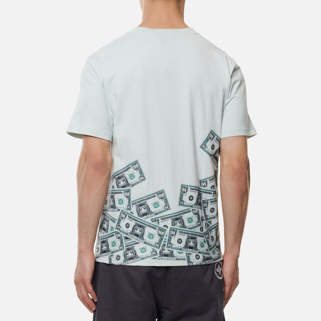 Evisu Мужская футболка Banknote & Daruma Print