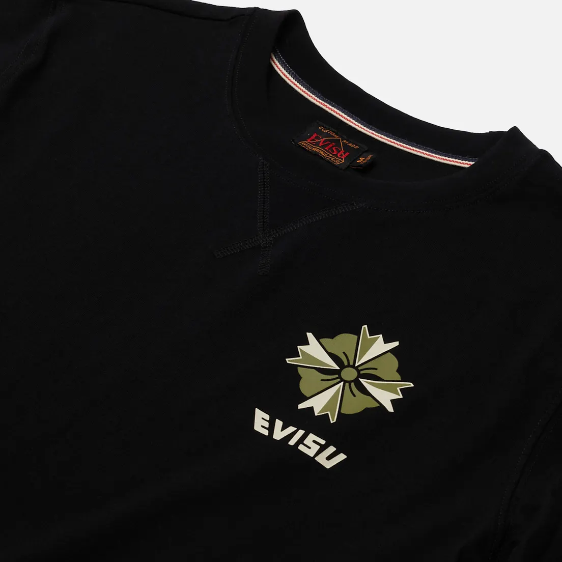 Evisu Мужская футболка Godhead Flag Printed