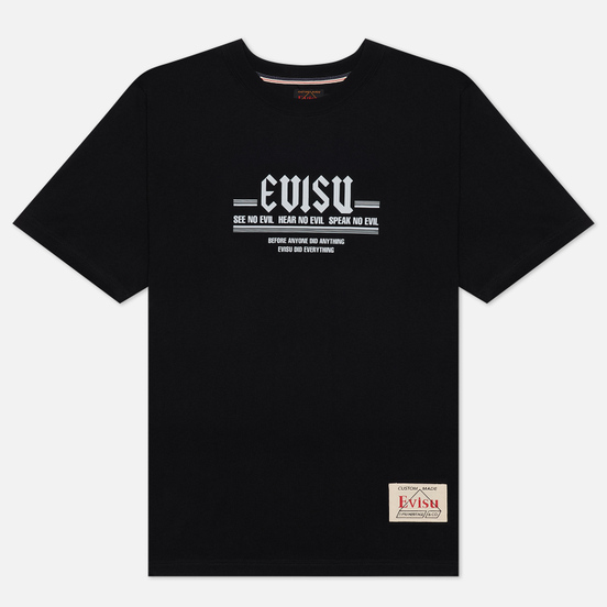 Мужская футболка Evisu Heritage Banknote Daicock Print Black