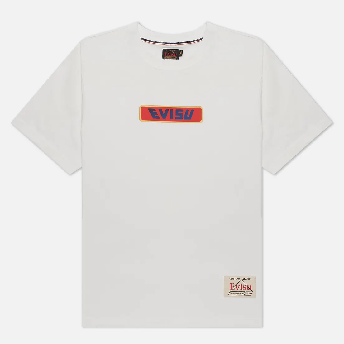 Evisu Мужская футболка Heritage Daruma All Over Print Daicock