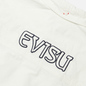 Мужская рубашка Evisu Heritage Dragon & Mountain Fuji Printed Oxford Off White фото - 2