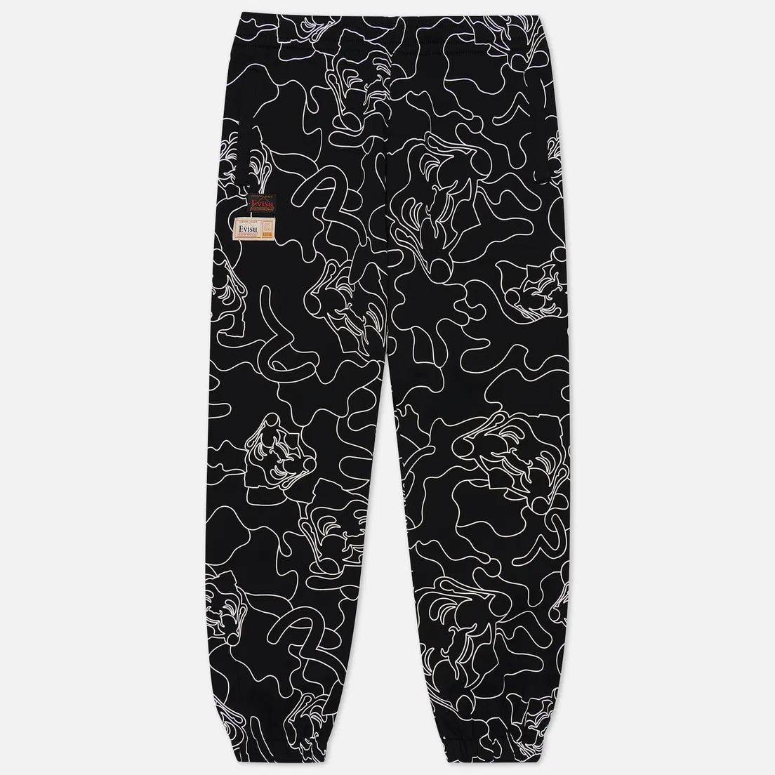 Evisu Мужские брюки Heritage All Over Camo Printed