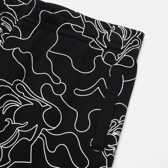Мужские брюки Evisu Heritage All Over Camo Printed Black All Over Print