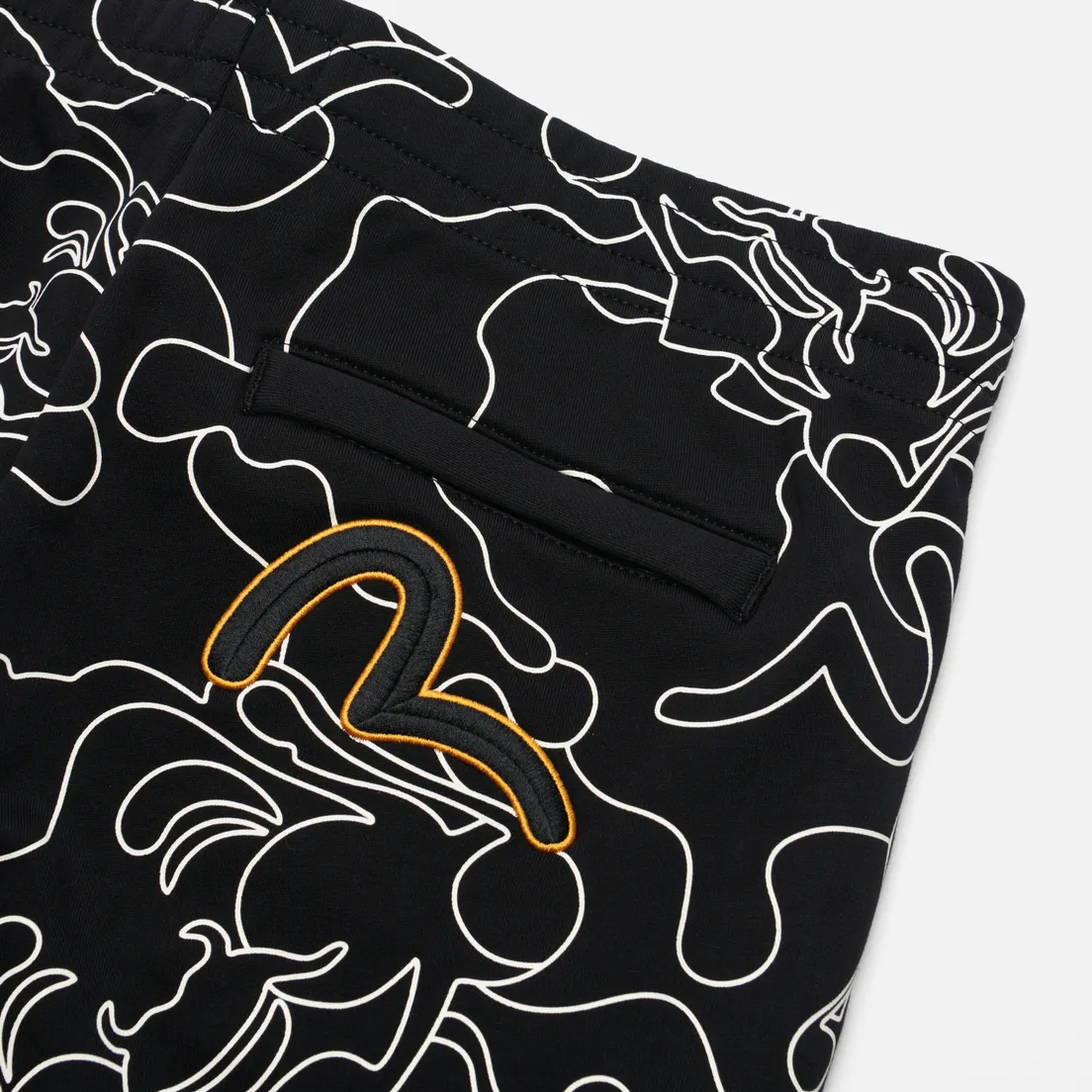 Evisu Мужские брюки Heritage All Over Camo Printed