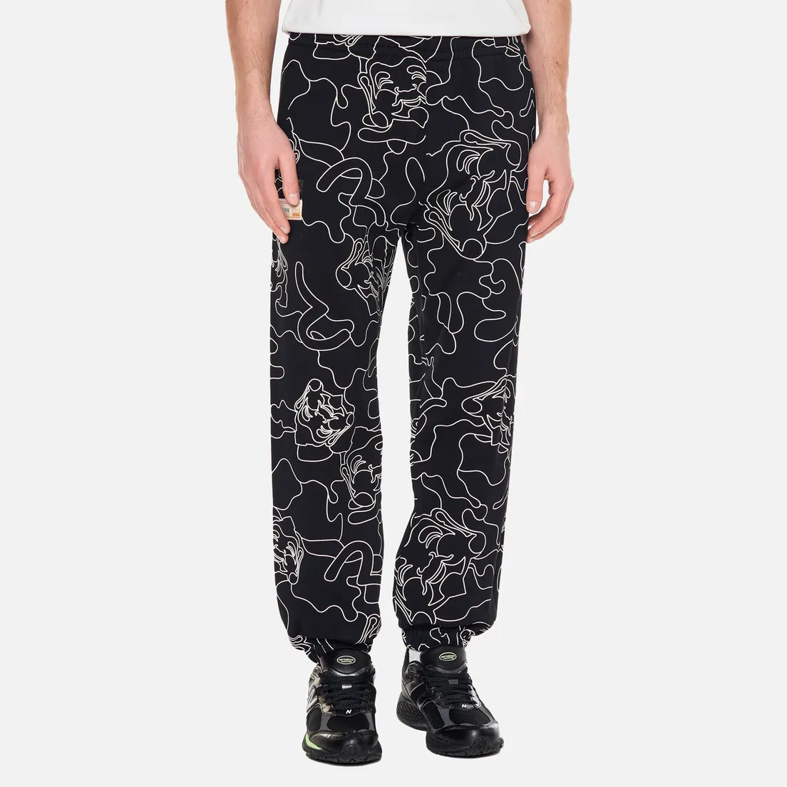 Evisu Мужские брюки Heritage All Over Camo Printed