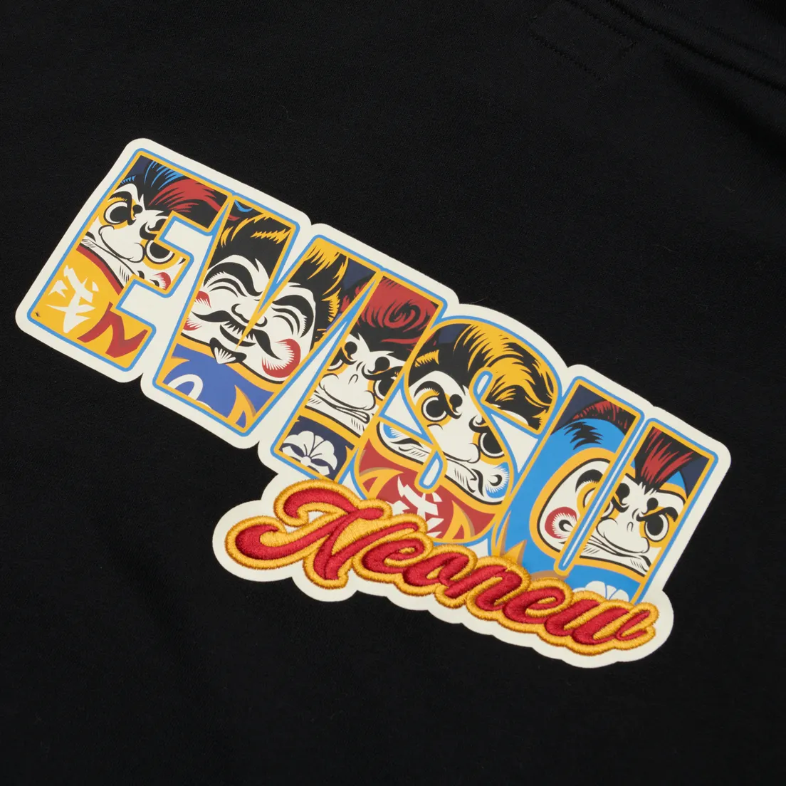 Evisu Мужская толстовка Daruma Brothers Print Hoodie
