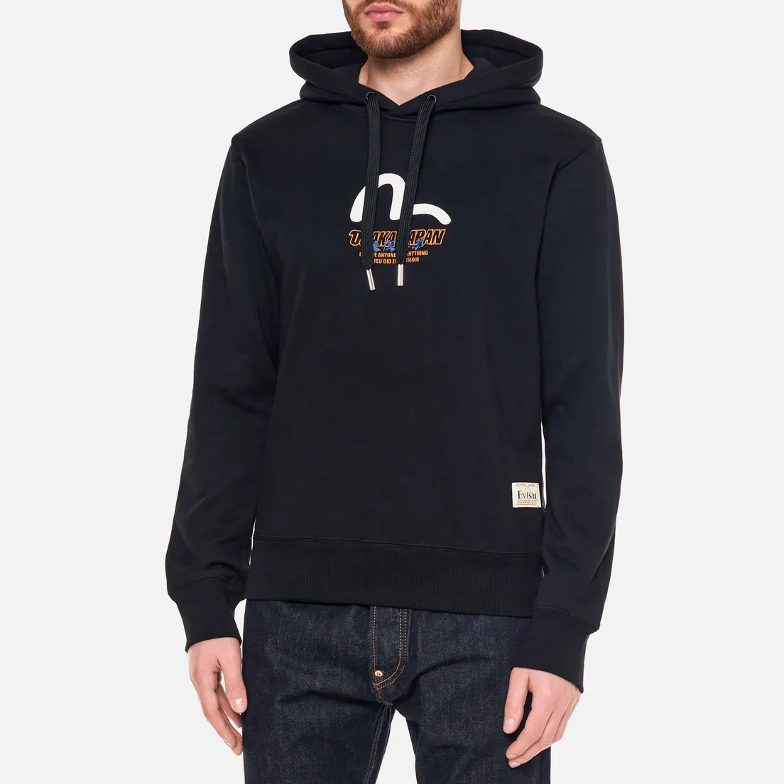 Evisu Мужская толстовка Daruma Brothers Print Hoodie