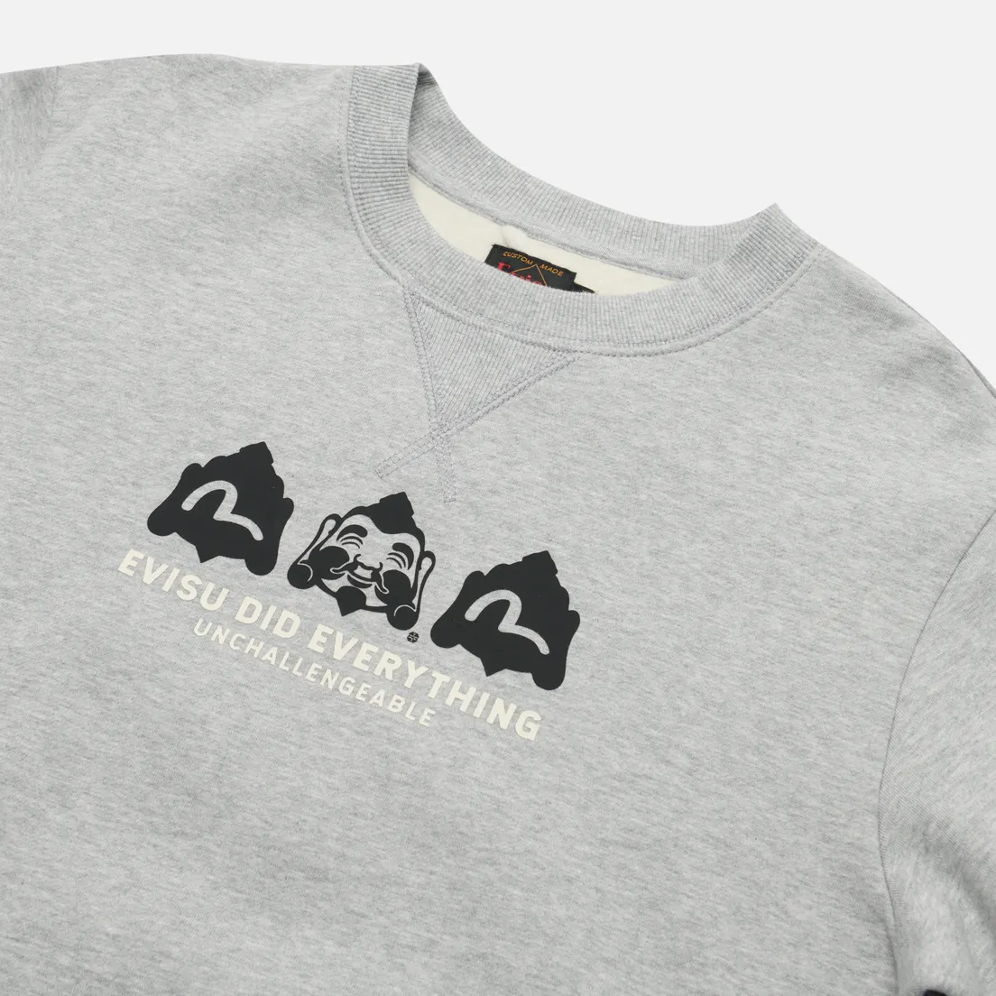 Evisu Мужская толстовка Heritage Godhead Print & Embroidered