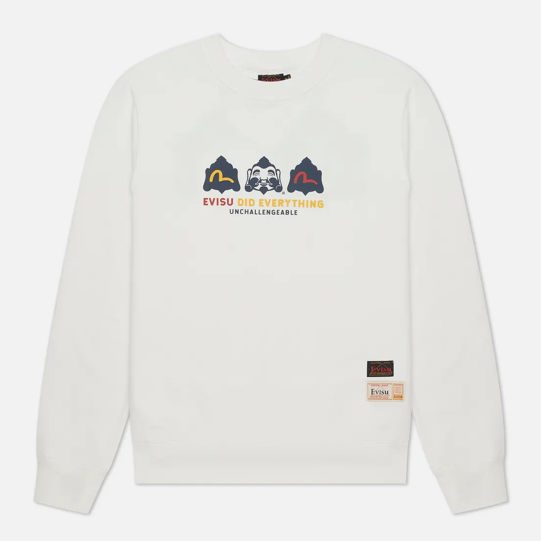 Evisu Мужская толстовка Heritage Godhead Print & Embroidered