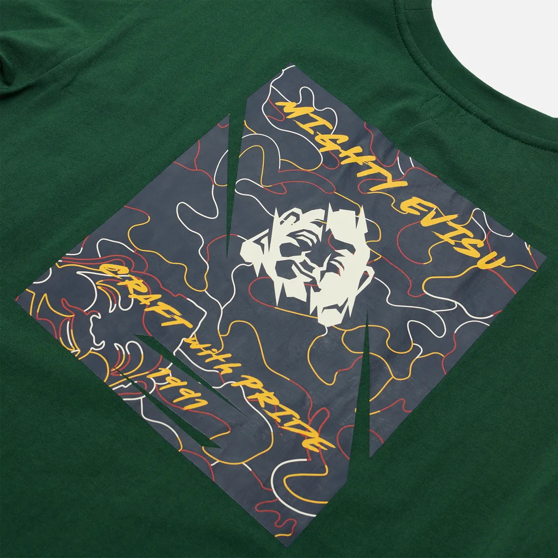 Evisu Мужской лонгслив Heritage Godhead Printed Loose Fit