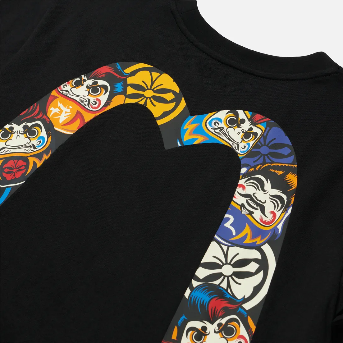 Evisu Мужская футболка Heritage All Over Print Daruma Daicock