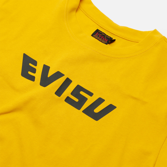 Мужская футболка Evisu Heritage All Over Print Daruma Daicock Mustard