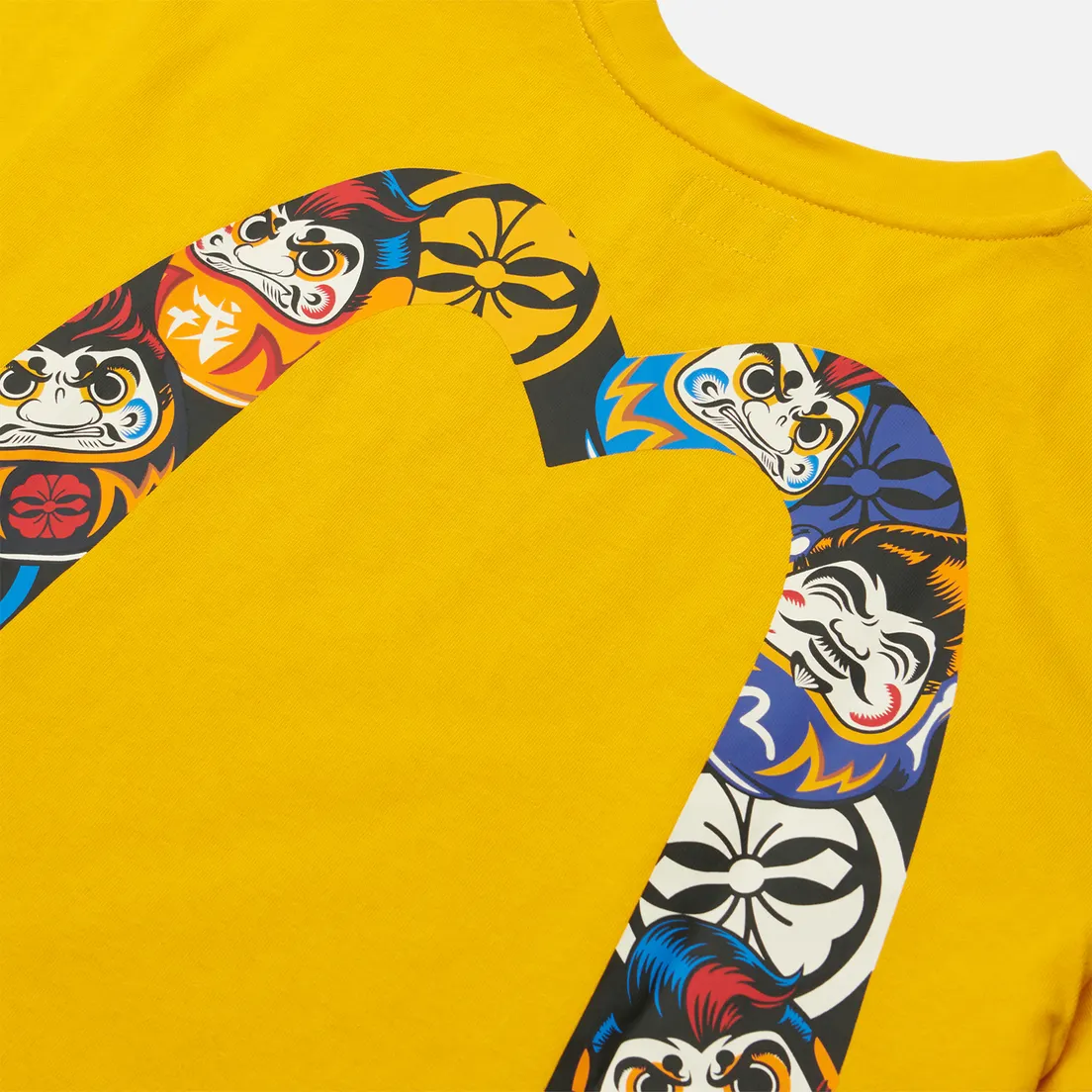 Evisu Мужская футболка Heritage All Over Print Daruma Daicock