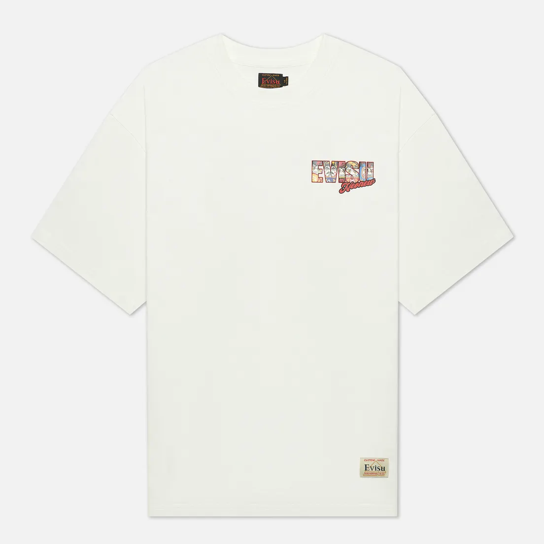 Evisu Мужская футболка Heritage Multi-Daruma Printed
