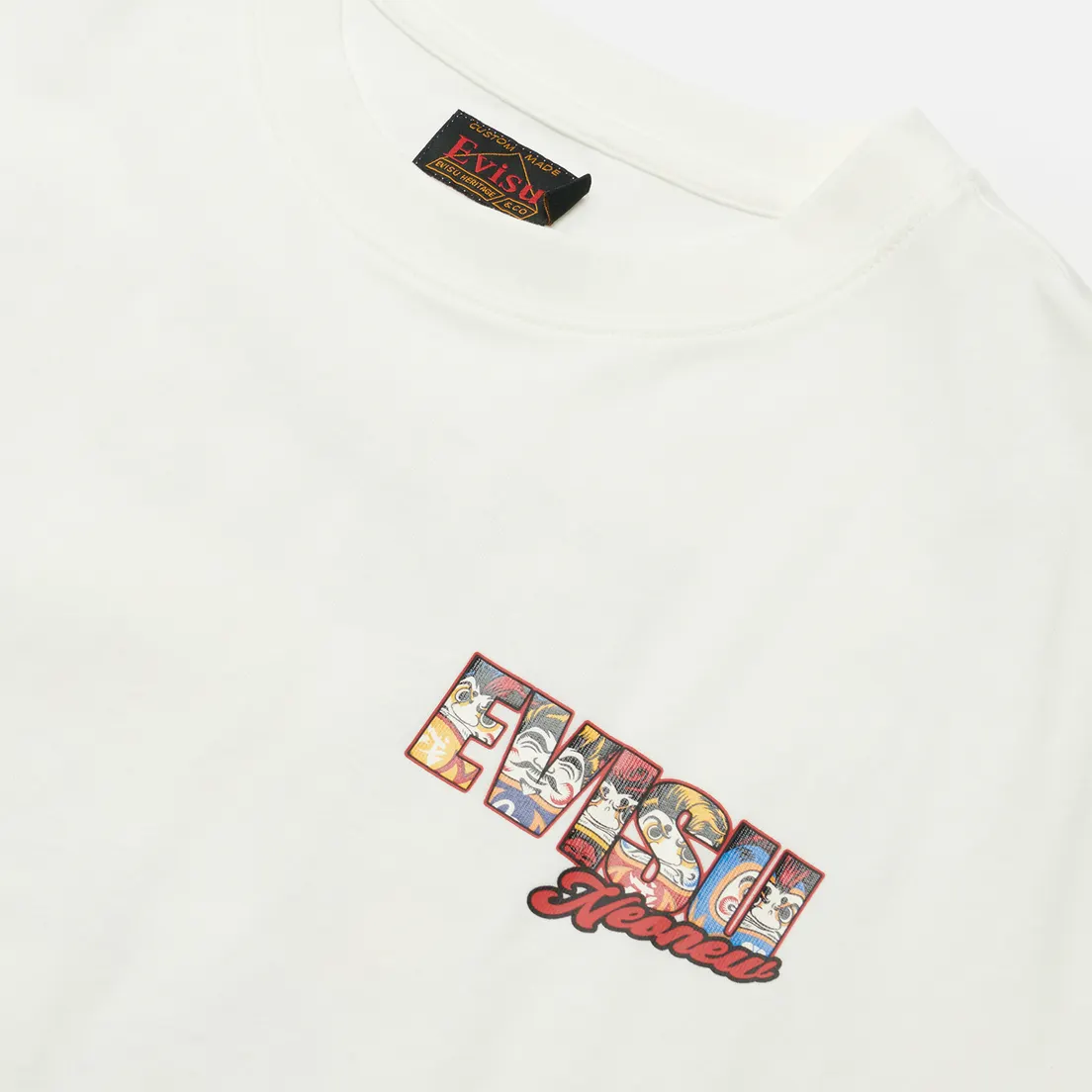 Evisu Мужская футболка Heritage Multi-Daruma Printed