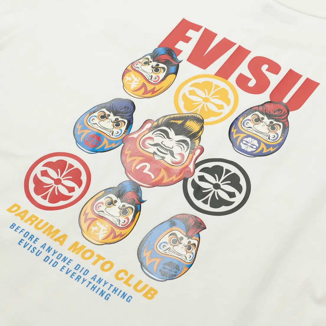 Evisu Мужская футболка Heritage Multi-Daruma Printed