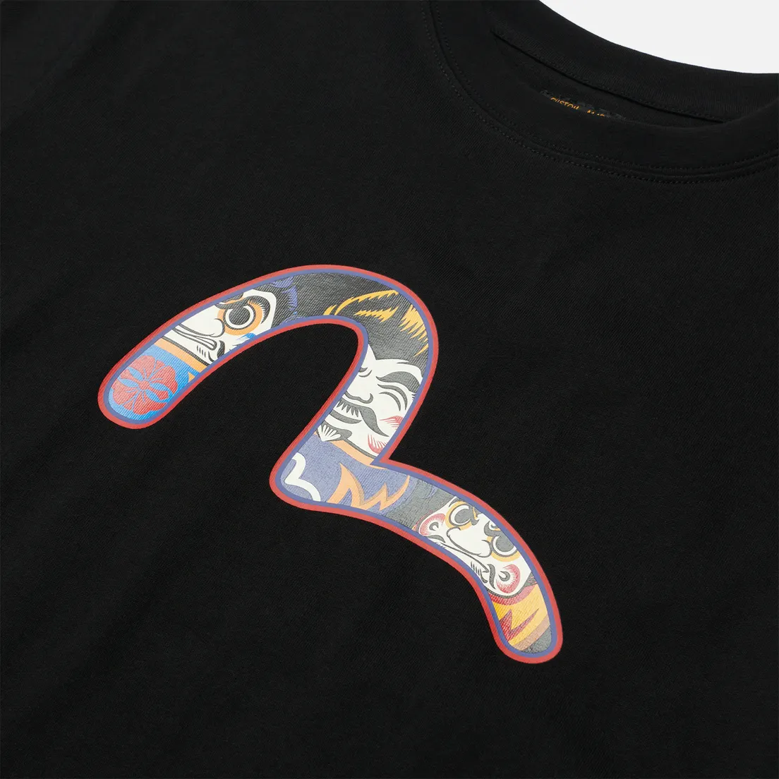 Evisu Мужская футболка Heritage Printed Daruma & Seagull