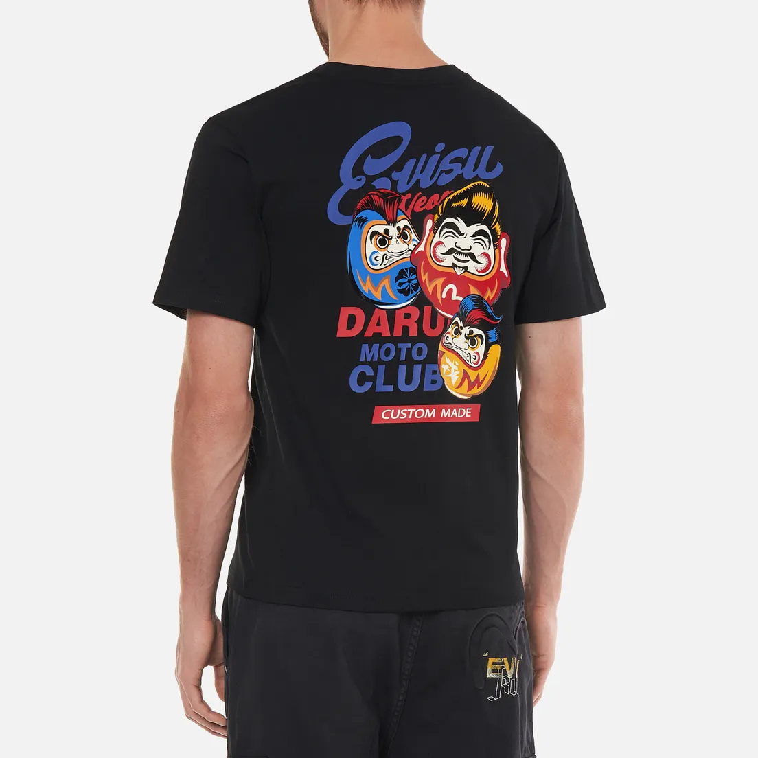 Evisu Мужская футболка Heritage Printed Daruma & Seagull