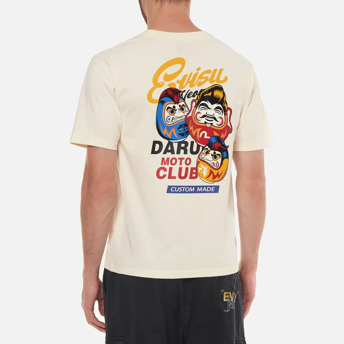 Evisu Мужская футболка Heritage Printed Daruma & Seagull
