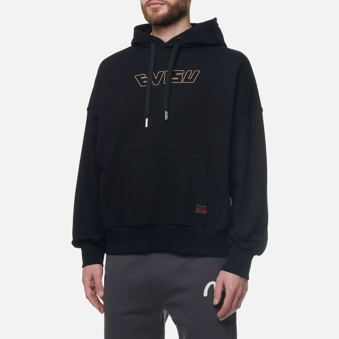 Evisu Мужская толстовка Fisherman Godhead Printed Hoodie