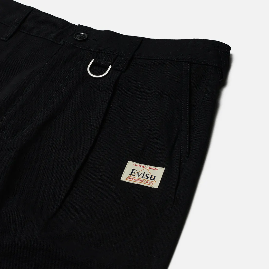 Evisu Мужские брюки Evergreen Kamon & Logo Embroidered Woven Jogger
