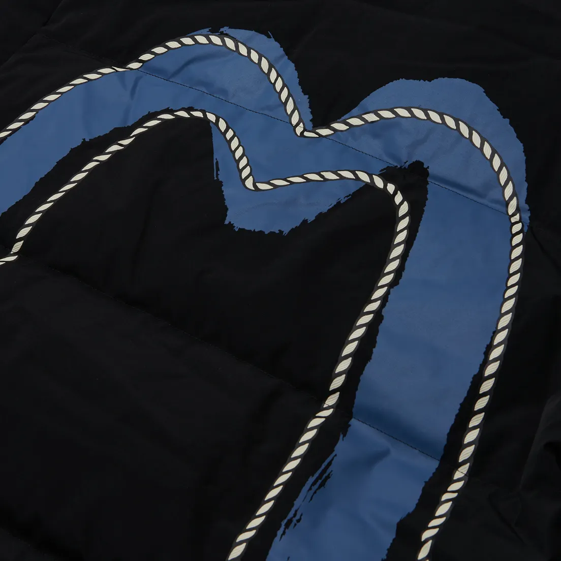 Evisu Мужской пуховик Evergreen Double Daicock Printed Down