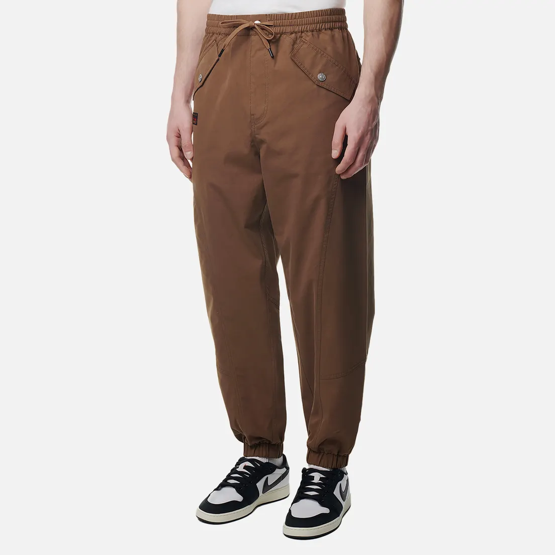 Evisu Мужские брюки Daikokuten & Evisu Embroidered Brocade Pocket Joggers