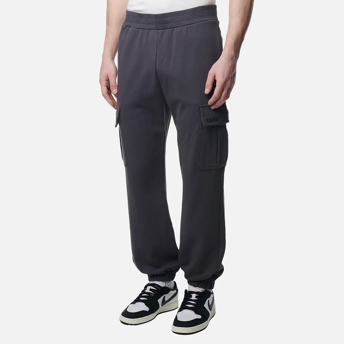 Evisu Мужские брюки Evergreen Cargo With Logo Print