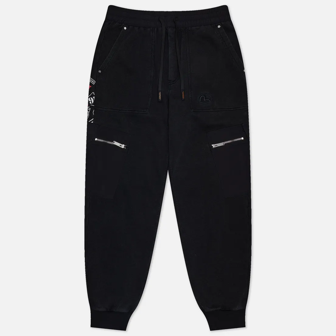 Evisu Мужские брюки Evisu & Seagull Print Woven Pockets