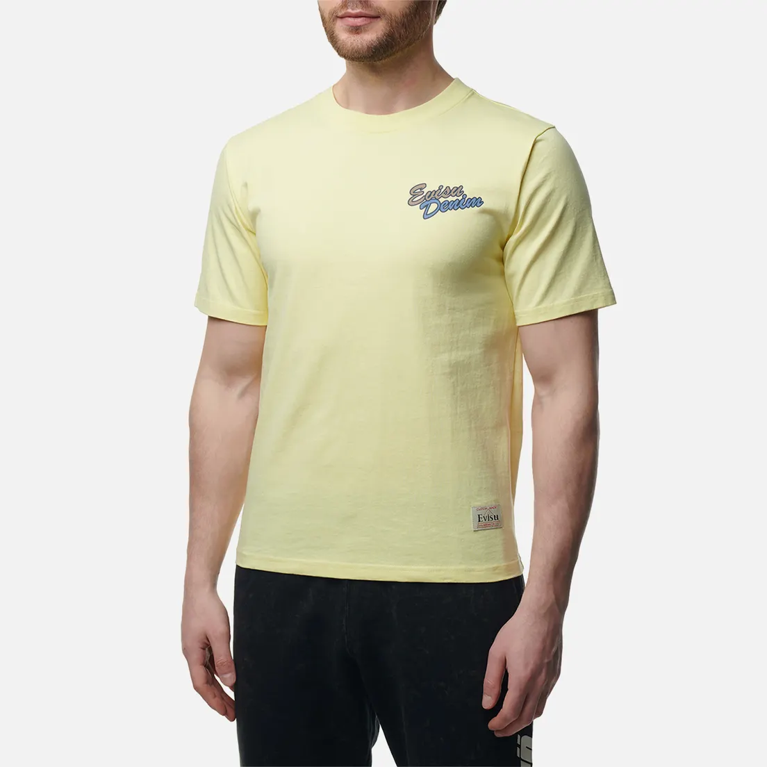 Evisu Мужская футболка Evergreen Hyottoko Festival Printed