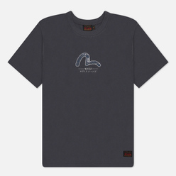 Evisu Мужская футболка Seagull & Kamon AOP Applique