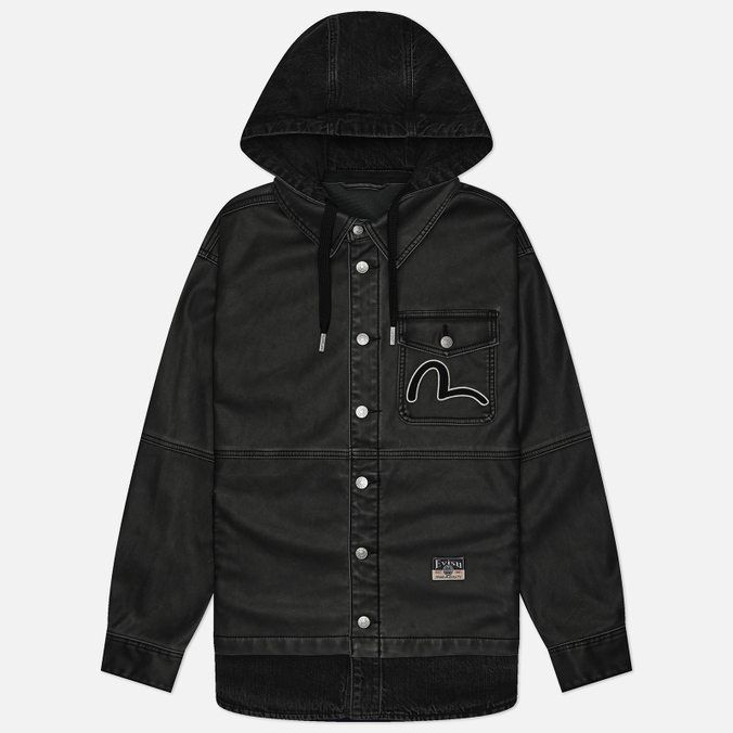 Мужская демисезонная куртка Evisu Heritage Vegan Leather Detachable 32550₽