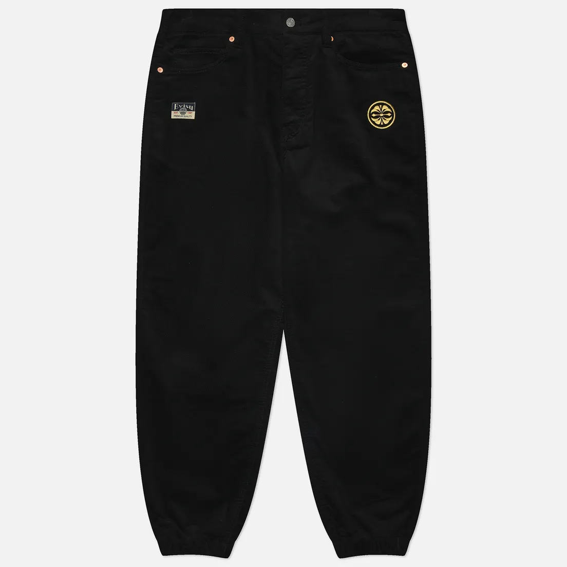 Evisu Мужские брюки Heritage Godhead Seagull Brocade Applique