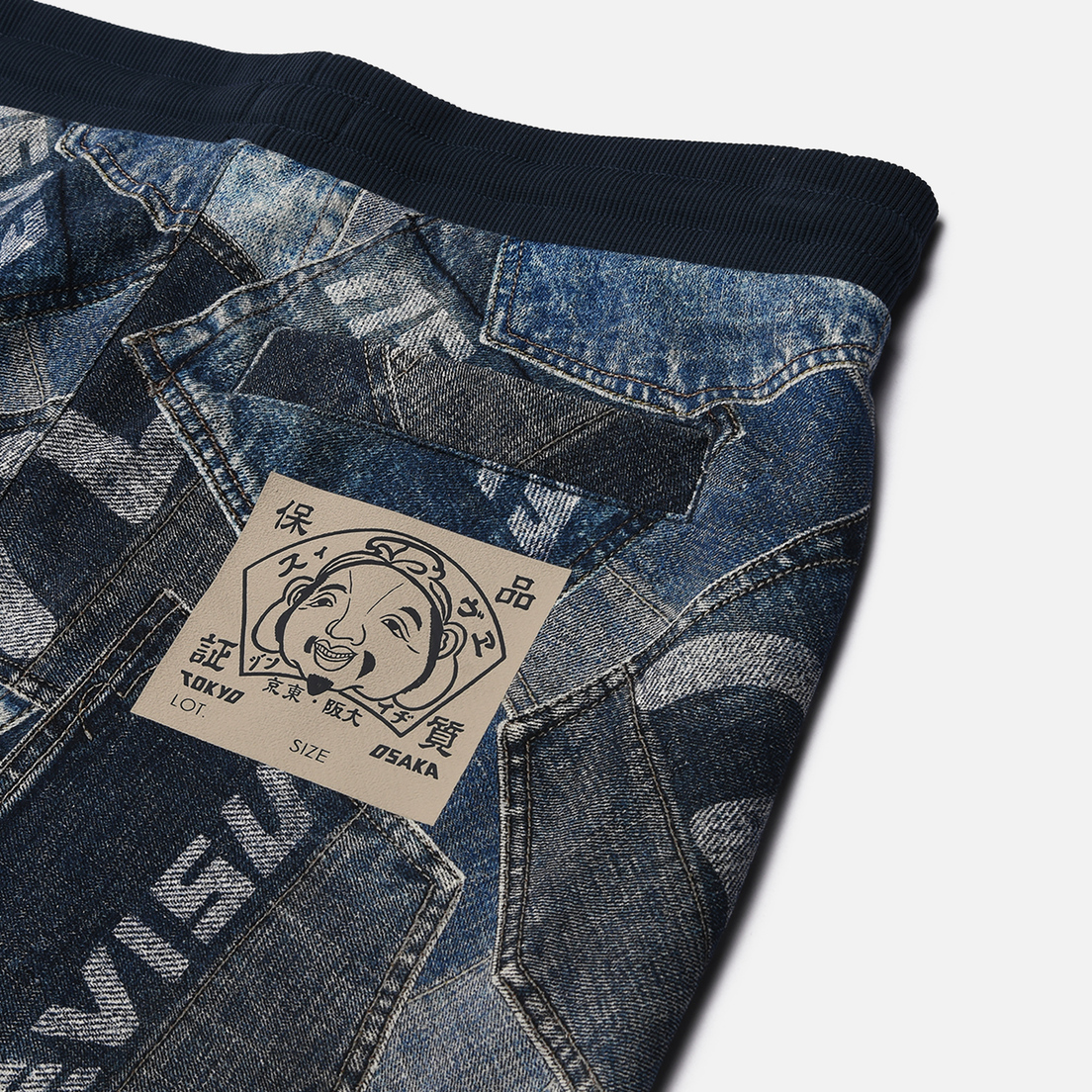 Evisu Мужские брюки Heritage Seagull Pocket All Over Digital Print