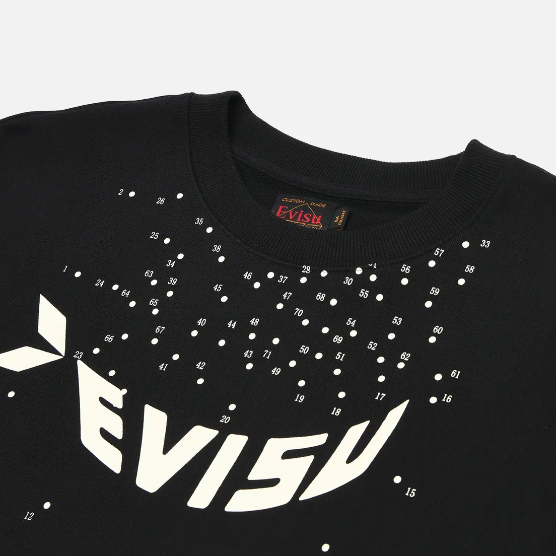 Evisu Мужская толстовка Heritage Dot-To-Dot Daruma Emroidery