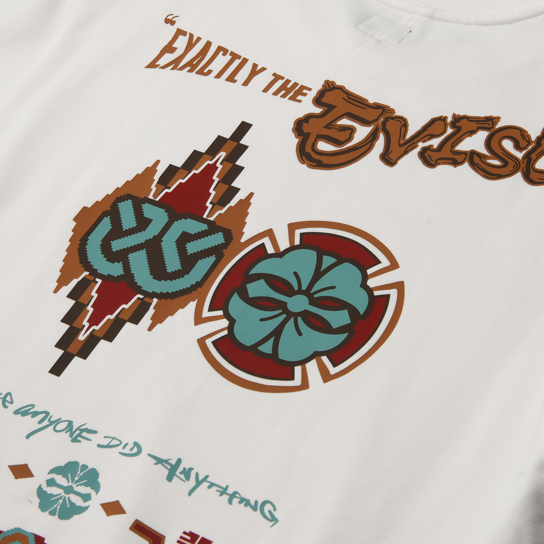 Evisu Мужская толстовка Heritage Kamon Printed