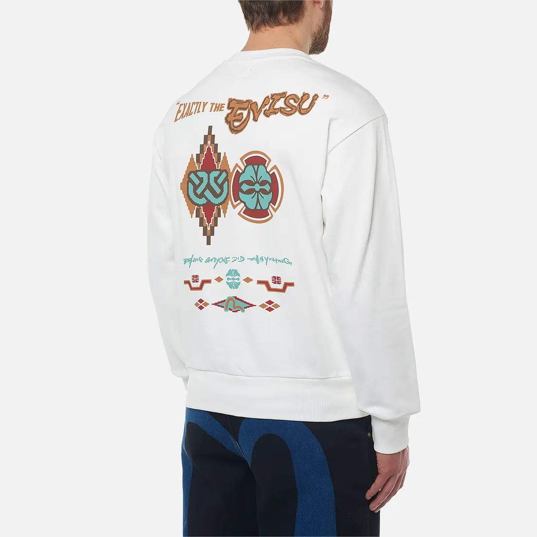 Evisu Мужская толстовка Heritage Kamon Printed