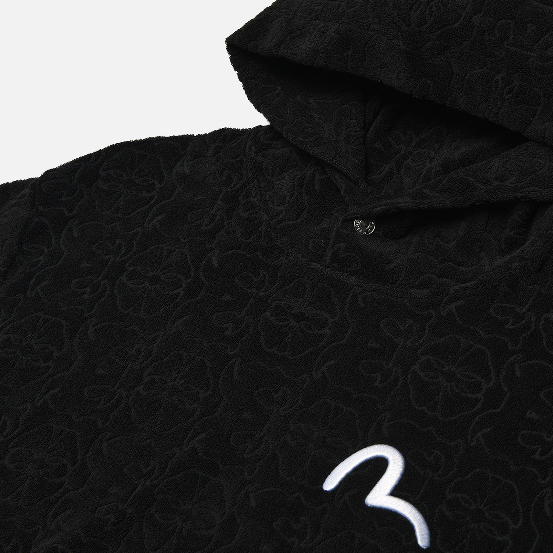 Evisu Мужская толстовка Heritage Monogram Jacquard Boucle Hoodie