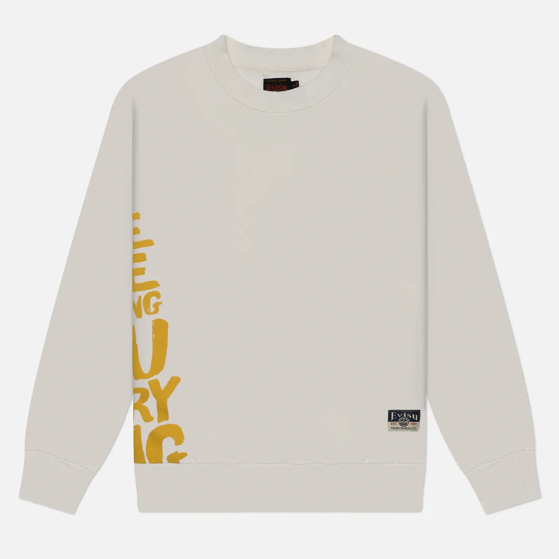 Evisu Мужская толстовка Heritage Seagull Pocket Photo Printed