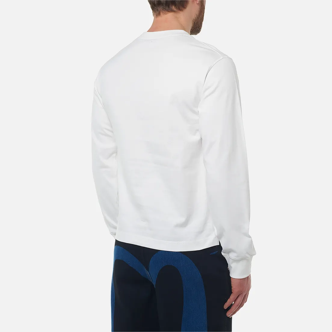 Evisu Мужской лонгслив Heritage Seagull Brocade Applique