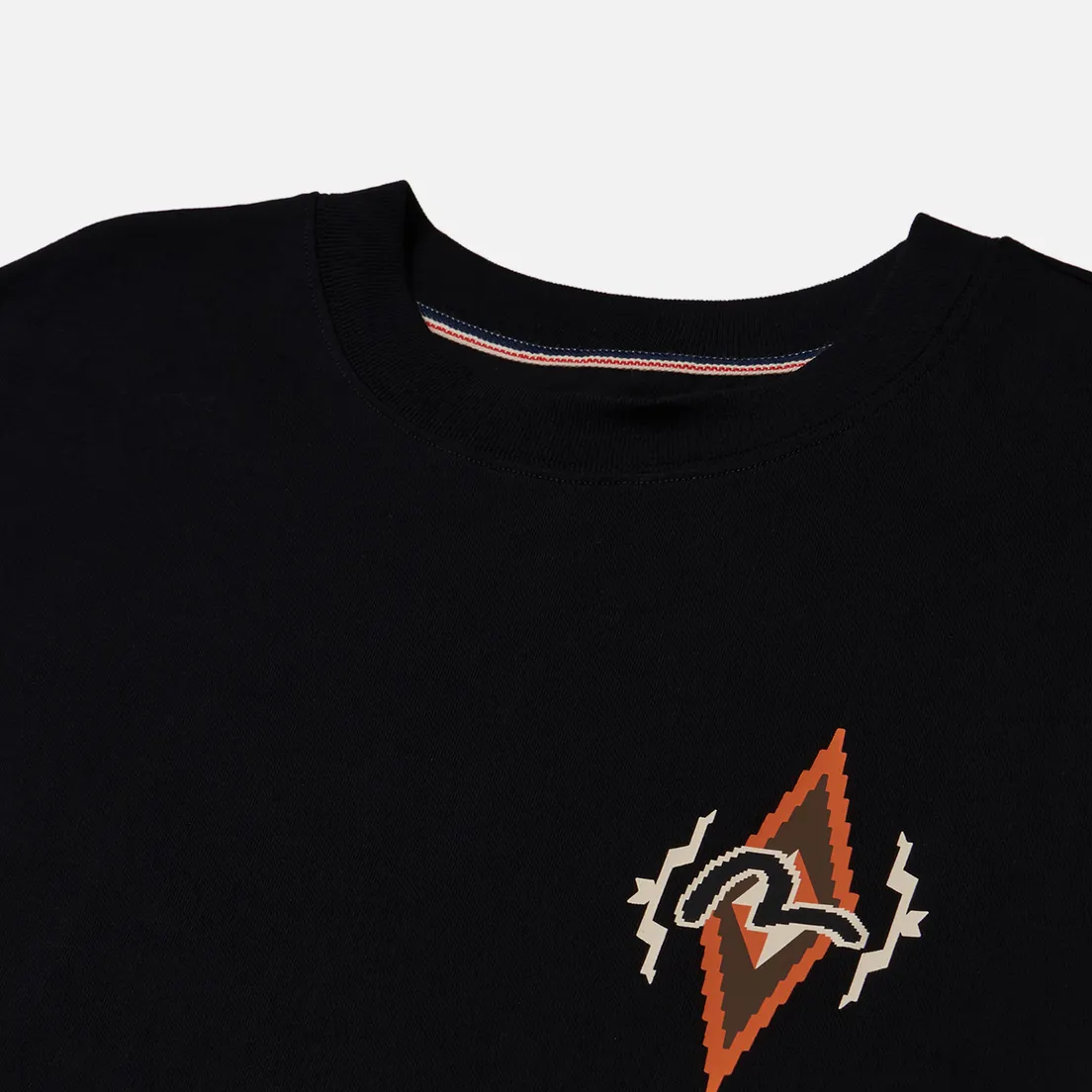 Evisu Мужская футболка Heritage Chimayo Pattern Ninja Daruma Printed