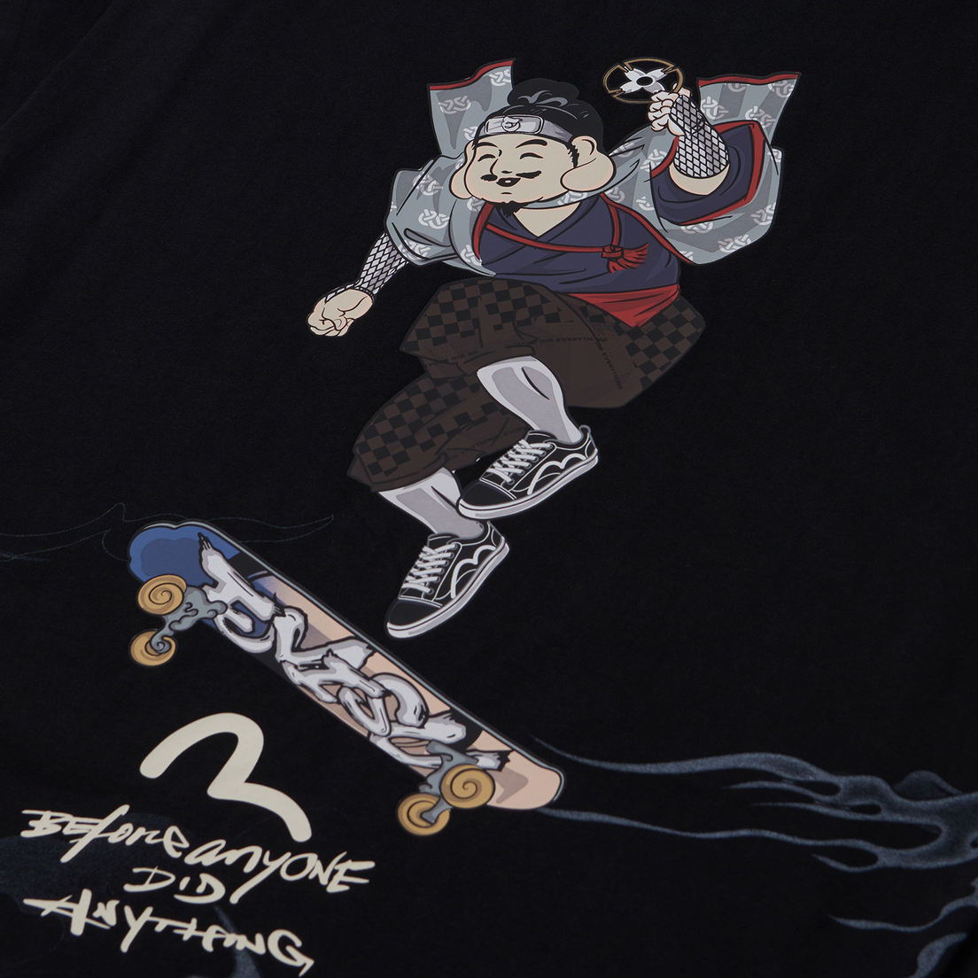 Evisu Мужская футболка Heritage Ninja Godhead Printed