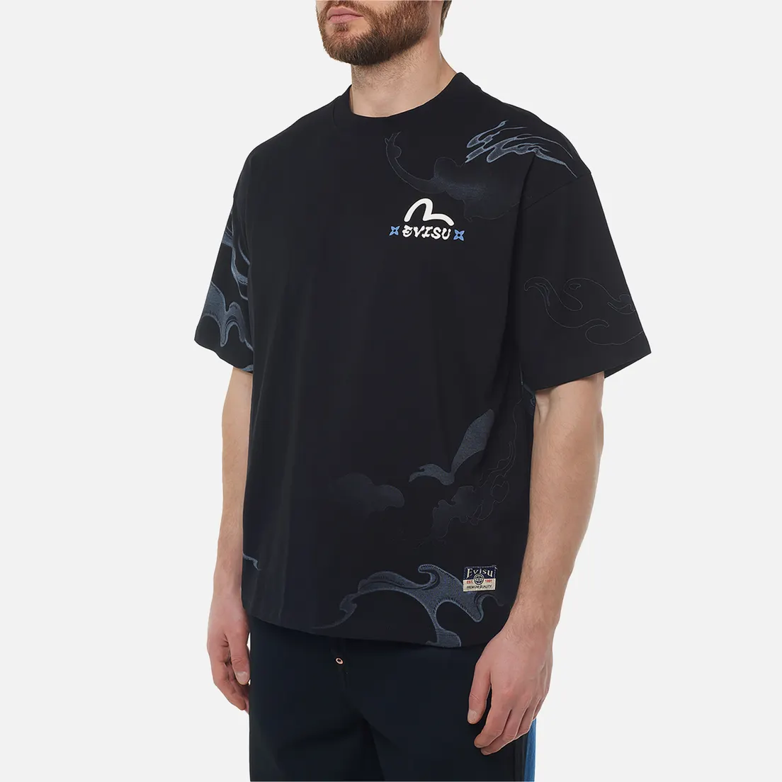Evisu Мужская футболка Heritage Ninja Godhead Printed