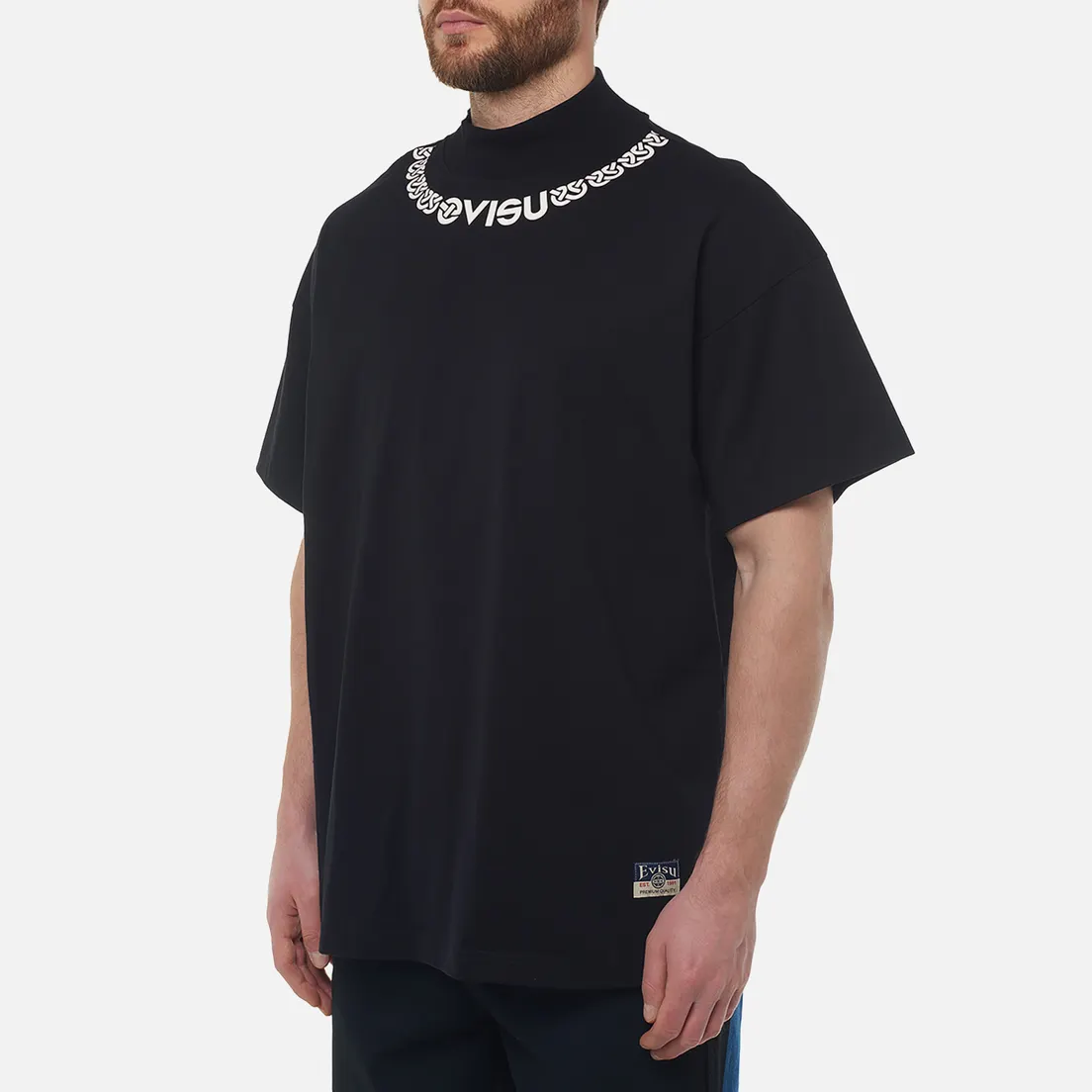 Evisu Мужская футболка Heritage Weel Of Wisdom Printed