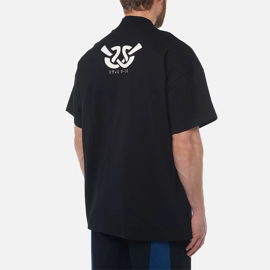 Evisu Мужская футболка Heritage Weel Of Wisdom Printed