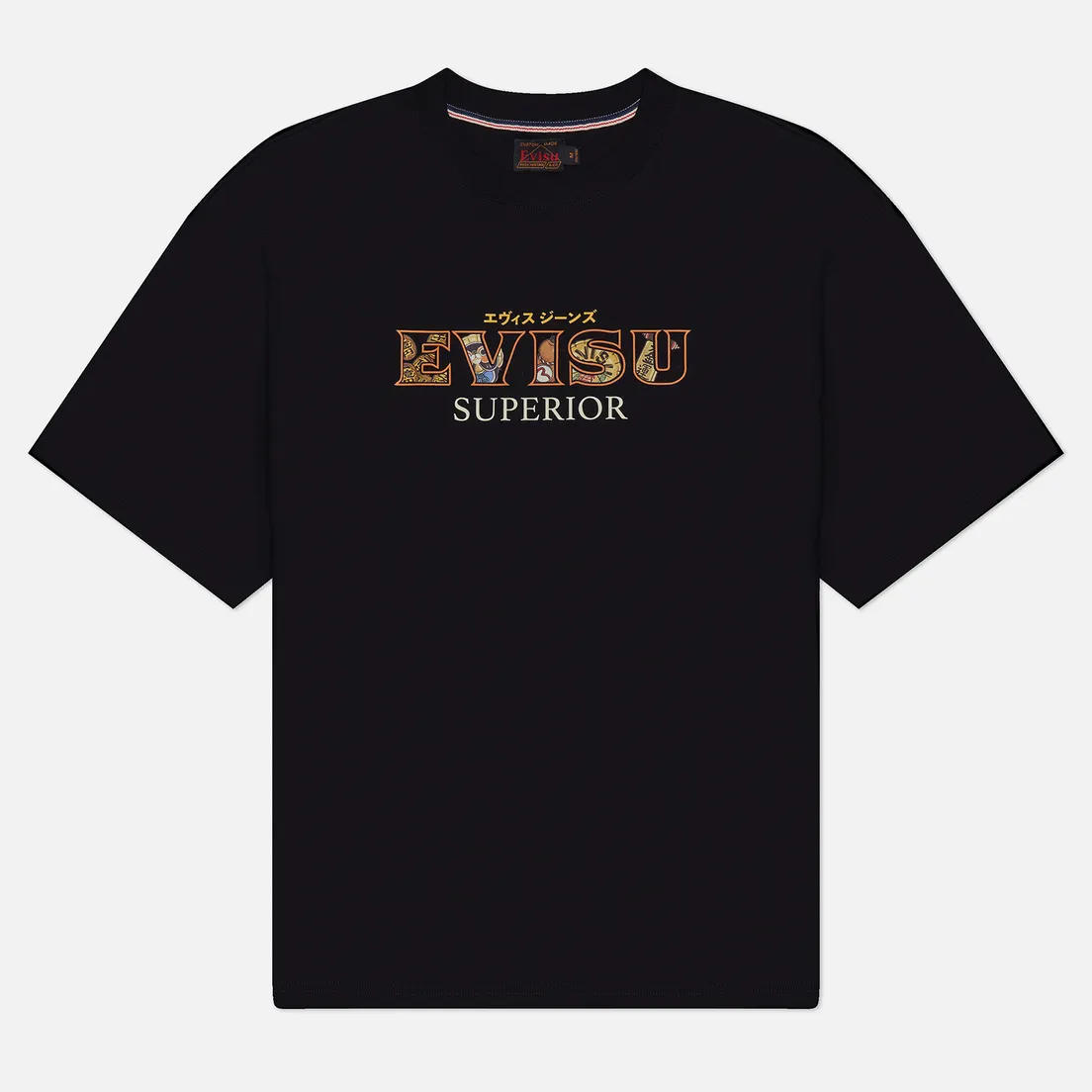 Evisu Мужская футболка Heritage Tanuki Accessories Printed