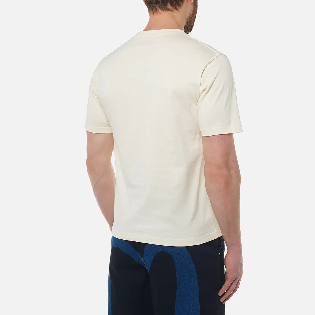 Evisu Мужская футболка Heritage Brocade Pocket Seagull Embroidery