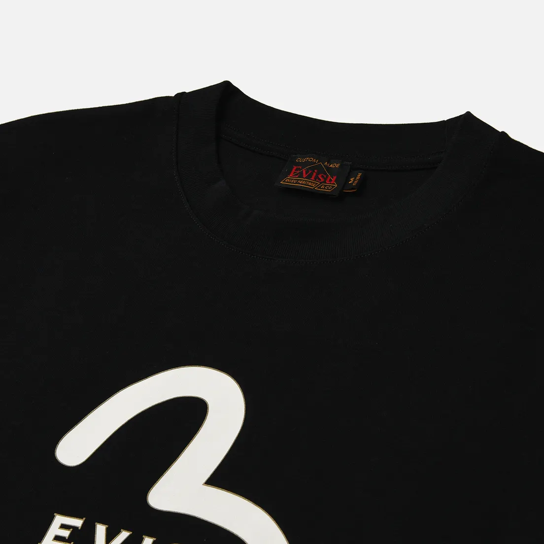 Evisu Мужская футболка Heritage Printed Seagull Evisu Multi-Pocket