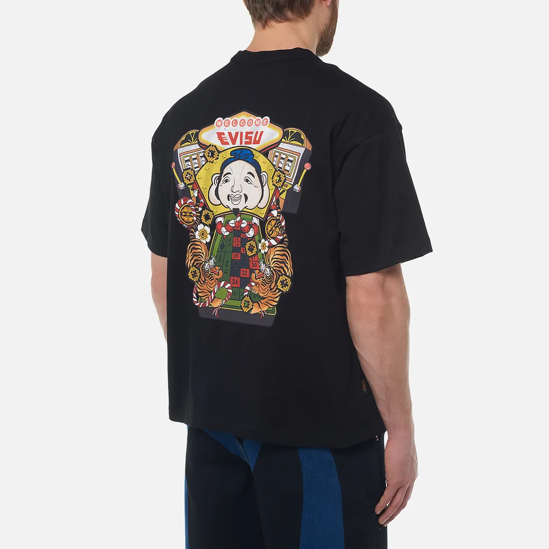 Evisu Мужская футболка Heritage Virtual Vacation Print